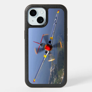 P-51 Mustang Fighter Aircraft iPhone 15 Case