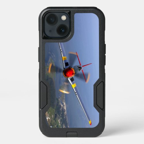 P_51 Mustang Fighter Aircraft iPhone 13 Case