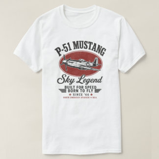 P-51 Mustang – Sky Legend T-Shirt