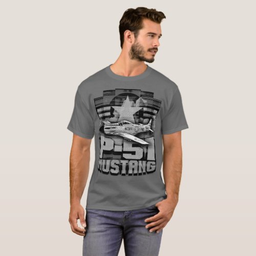 P_51 Mustang T_Shirt