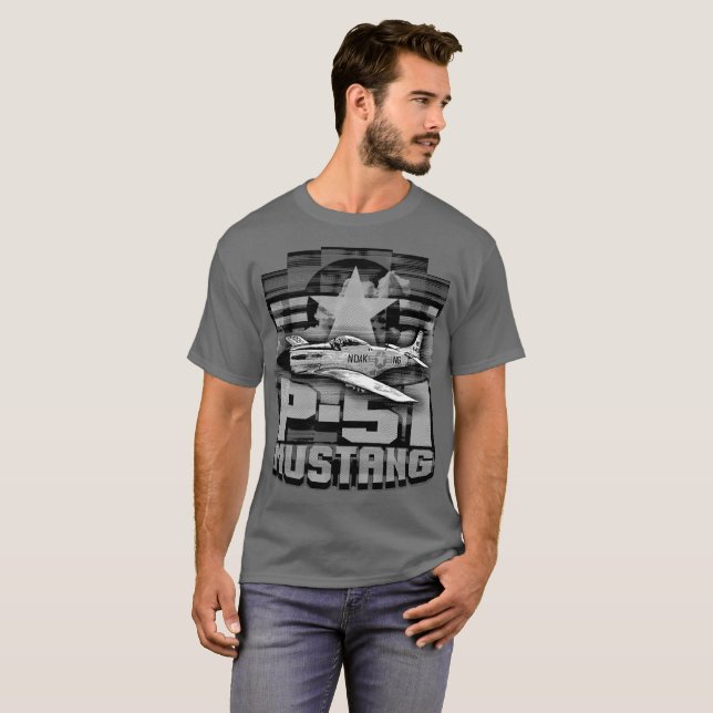 P-51 Mustang T-Shirt (Front Full)