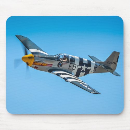 P_51 Mustang Warbird Mouse Pad