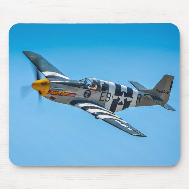 P-51 Mustang Warbird Mouse Pad (Front)