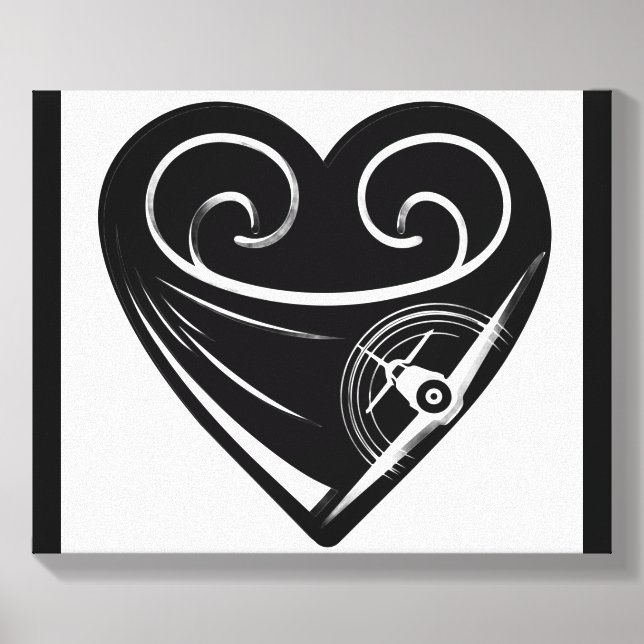 P-51 Mustange Heart Canvas War Bird Photo Tile (Front Set)
