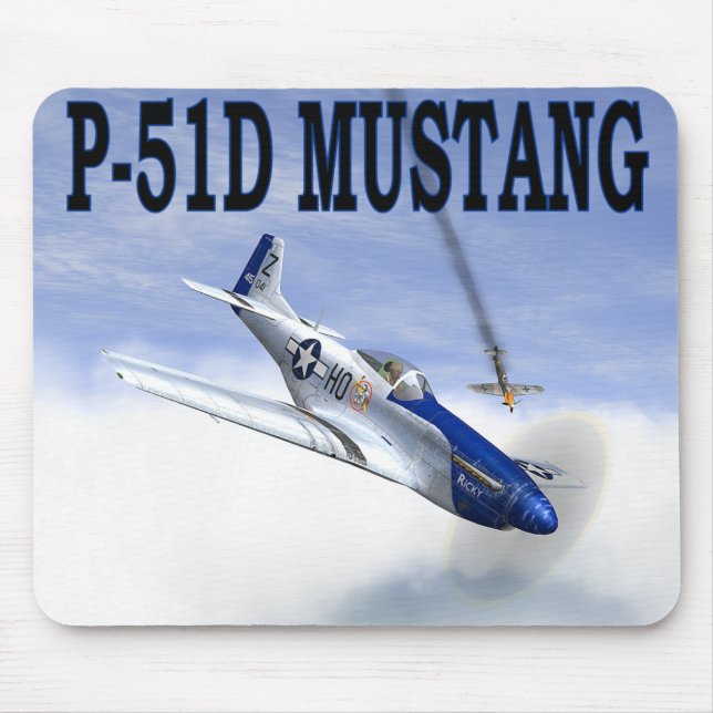 P-51 vs BF109 MOUSEPAD (Front)