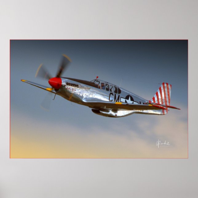 P-51C Mustang Poster (Front)