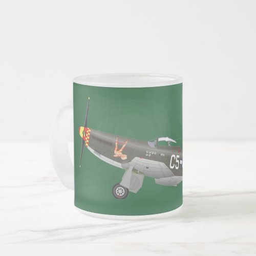 P_51D FROSTED GLASS COFFEE MUG