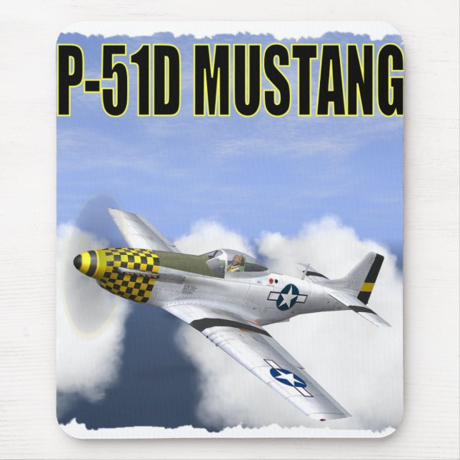 P-51D MUSTANG MOUSE PAD (Front)