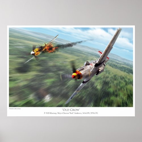 P_51D Mustang Poster