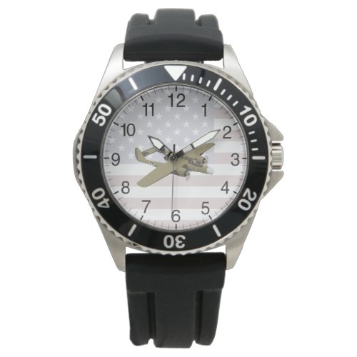 P_61 Black Widow American WW2 Airplane Watch