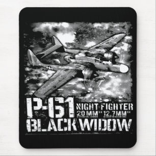 P-61 Black Widow Mouse Pad