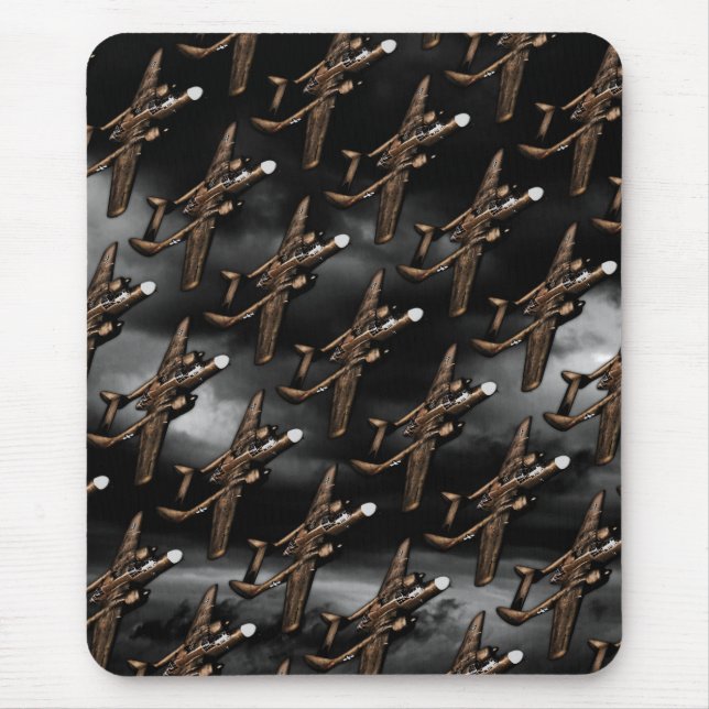 P-61 Black Widow Mouse Pad (Front)