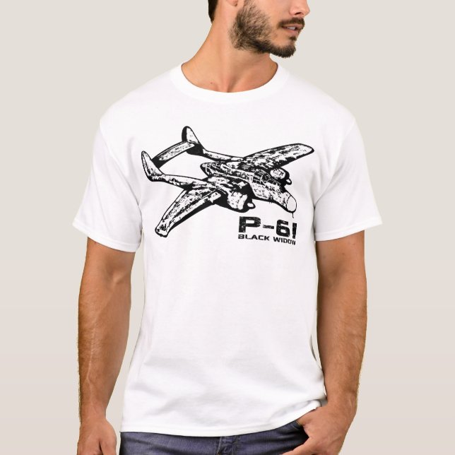 P-61 Black Widow T-Shirt (Front)