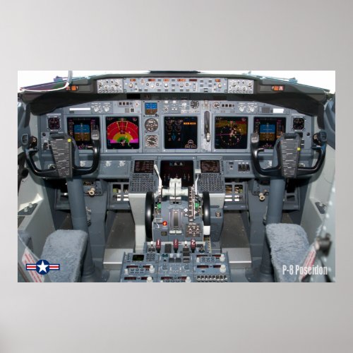 P_8 POSEIDON COCKPIT POSTER