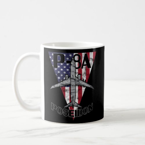 P_8 Poseidon Military Airplane Patriotic  Coffee Mug