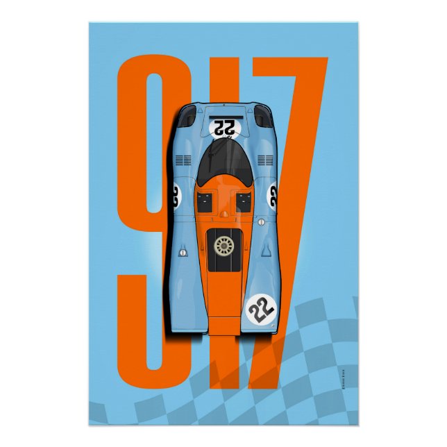 P 917 No.22 Top Tribute Poster (Front)