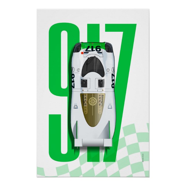 P 917 Prototype Top Tribute Poster (Front)