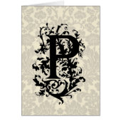 P Baroque monogram (Front)
