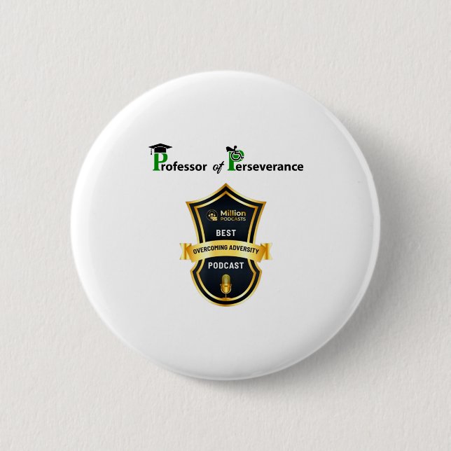 P Bearball Award  Button (Front)
