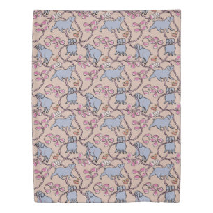 P D Hilarious pattern Chinese Vietnamese Pig Year Duvet Cover