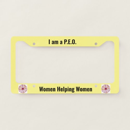 PEO License Plate holder License Plate Frame