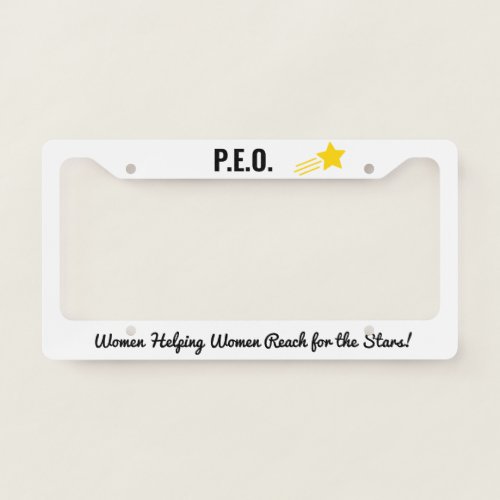 PEO License Plate holder License Plate Frame