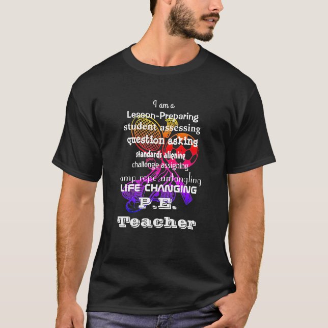 P.E. Teacher T-Shirt (Front)