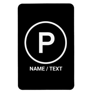 P for Paleo diet natural no grains lean meat Magnet