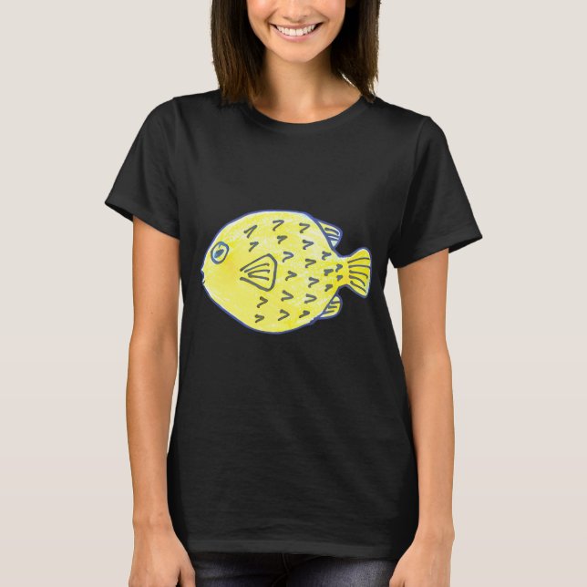 P for pufferfish T-Shirt (Front)