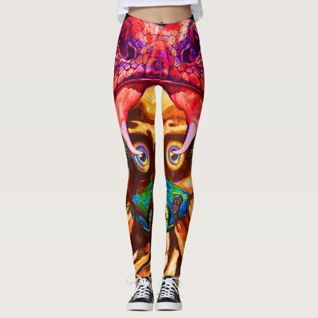P.I.S.O.R. SCARES 2023 Leggings (Front)