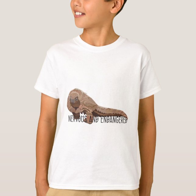 P is for Pangolin T-Shirt (Front)