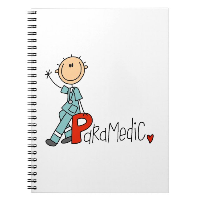 P is for Paramedic Notebook (Front)