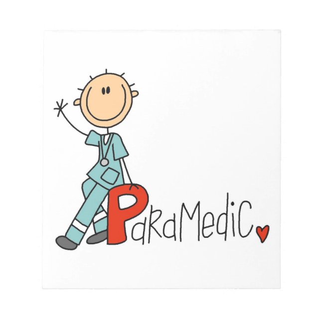 P is for Paramedic Notepad (Front)