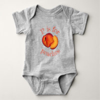 P is for Peach Peaches Ripe Summer Stone Fruit