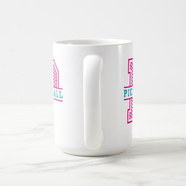 P is for Pickleball Premium Mug (Handle)