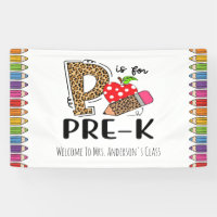 P is for PRE-K Back To School Welcome