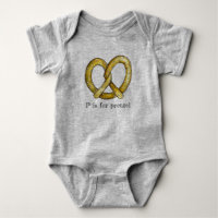 P is for Pretzel Salty Soft Pretzels Junk Food ABC