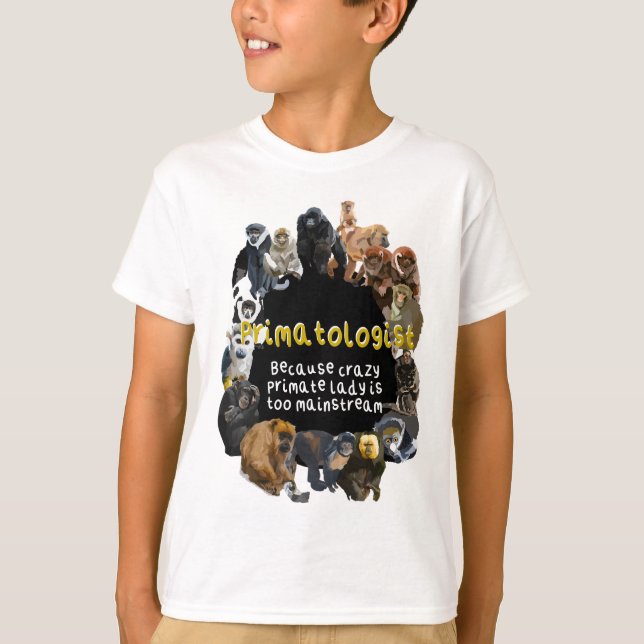 P is for Primate T-Shirt (Front)
