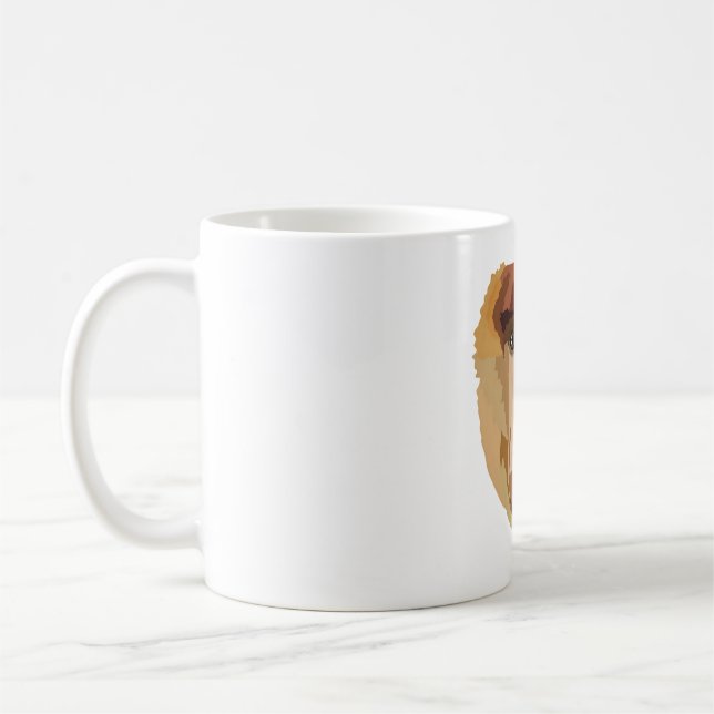 P is for Proboscis Monkey Coffee Mug (Left)