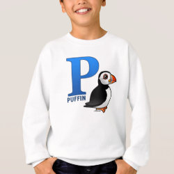 P is for Puffin Kids' American Apparel Organic T-Shirt