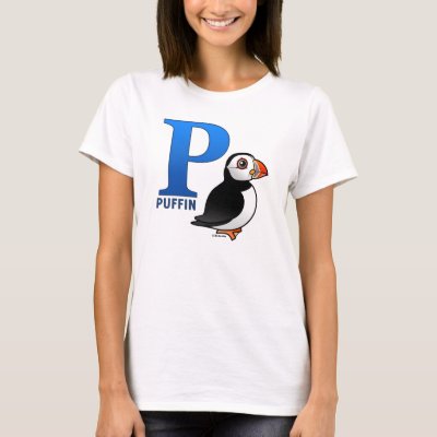 P is for Puffin T-Shirt