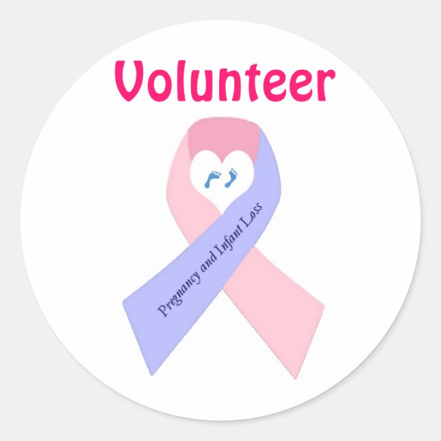 P&L1, Volunteer Classic Round Sticker (Front)