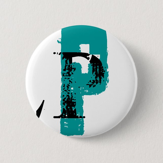 P monogram button (Front)
