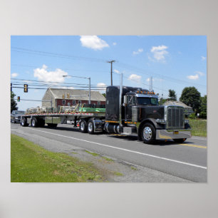 P. Moran Peterbilt 379 #2 Poster