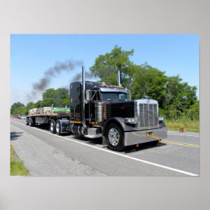 P. Moran Peterbilt 379 Poster