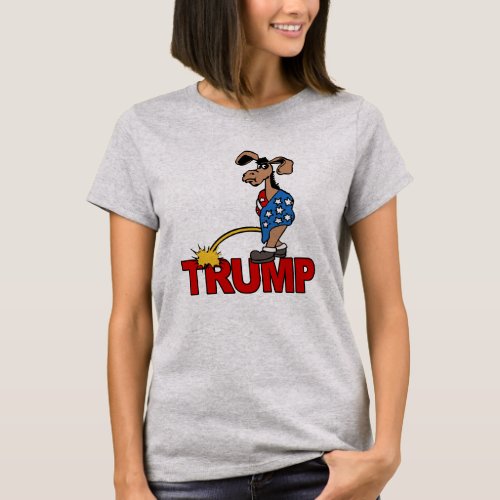 P ON TRUMP _ Democrats __ Anti_Trump Design _ _ Po T_Shirt