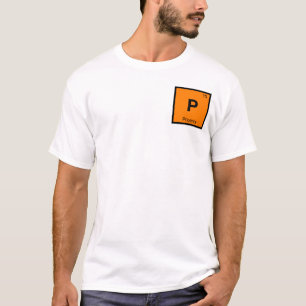 P - Phoenix City Chemistry Periodic Table Symbol T-Shirt