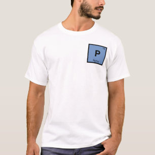P - Pontus Greek Chemistry Periodic Table Symbol T-Shirt