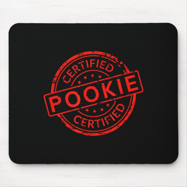 P Pular Slang Quote Valentines Certified Oki  Mouse Pad (Front)