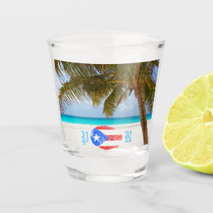 P R Ocean Shot Glass